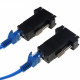 Convertisseur VGA mâle vers LAN câble réseau CAT5 CAT6 RJ45